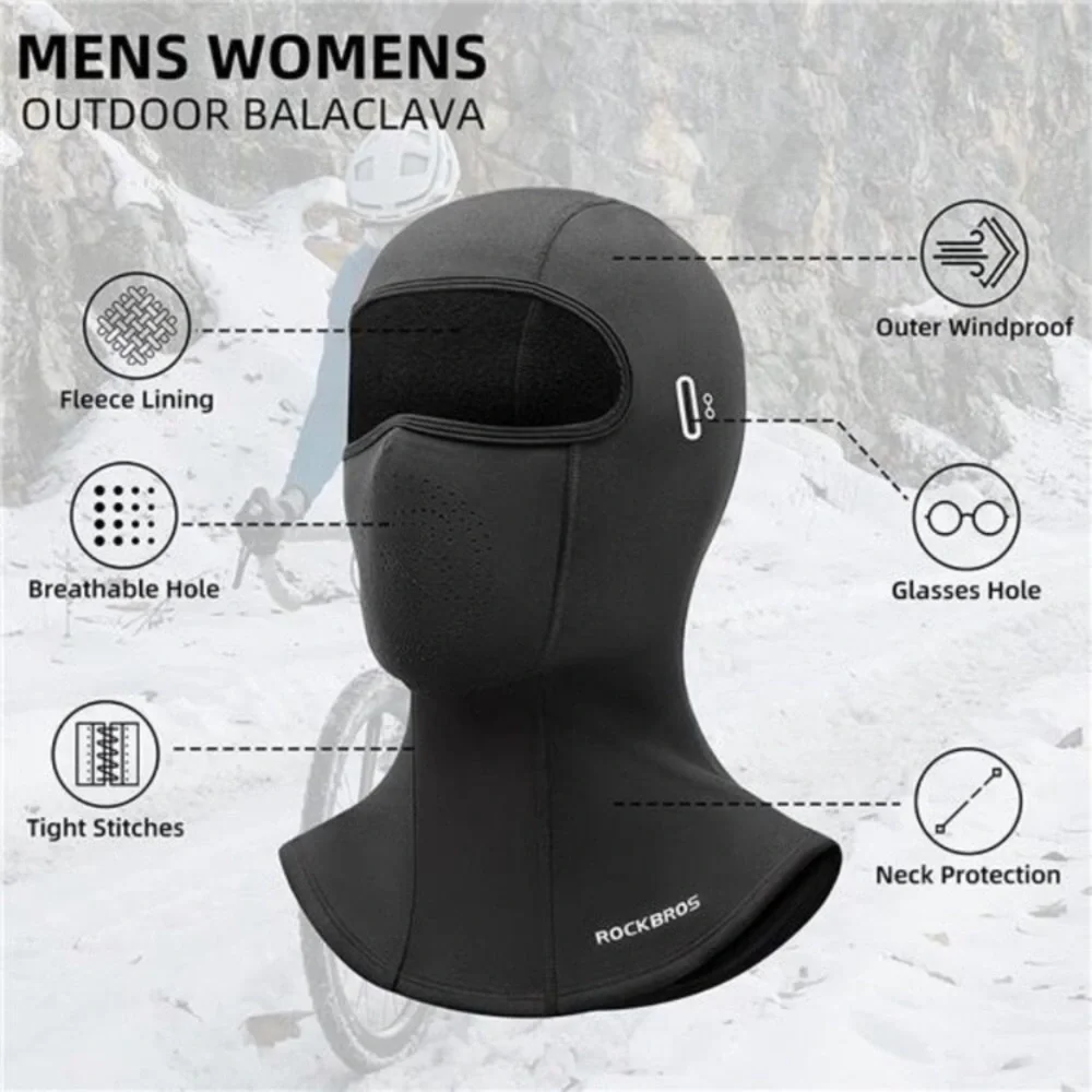 Ski Mask Balaclava Winter Mask for Men Baclava Cold Weather Thermal